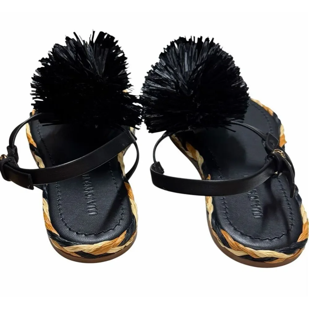 Ulla Johnson INGRID ESPADRILLE in NOIR NWB Size 38